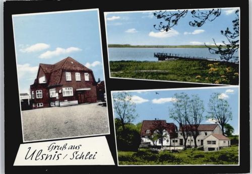 Ulsnis Haus Baum Wiese Blumen See