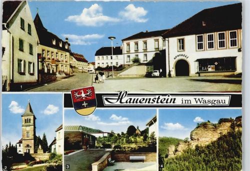 Hauenstein Rathaus, Apotheke, Kirche, Karmelkloster