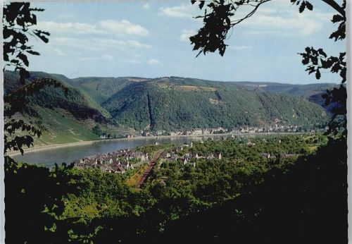 Brodenbach Panorama Berg Fluss Haus Baum