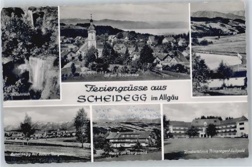 Scheidegg Haus am Bergwald, Schwimmbad, Kinderklinik Prinzregent Luitpold