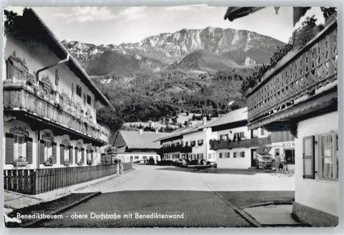 Benediktbeuern Dorfstraße, Benediktenwand