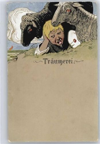 Träumerei , sign. R.H