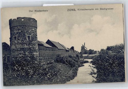 Zons Stadtgraben, Krötschenturm
