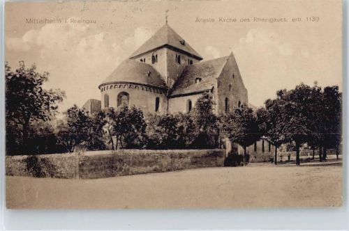 Mittelheim Älteste Kirche des Rheingaues