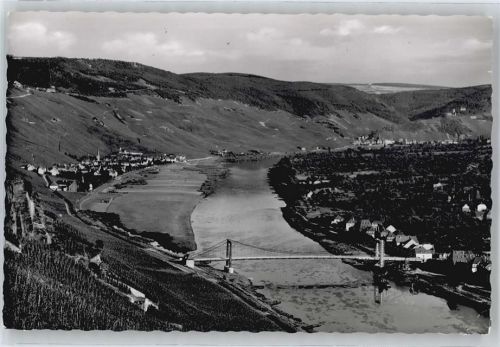 Wehlen, Mosel Fluss Brücke Berg