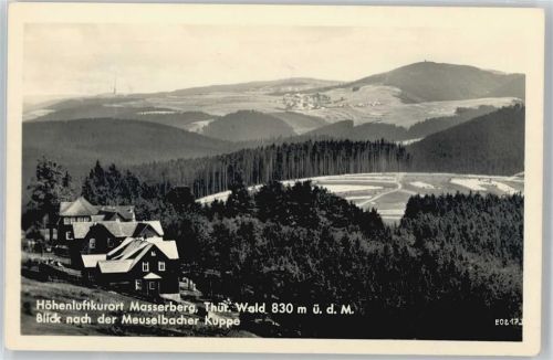 Masserberg Blick zur Meuselbacher Kuppe AKU2