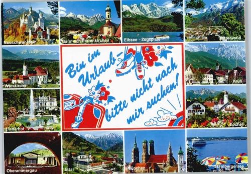 Neuschwanstein Alpengebiet