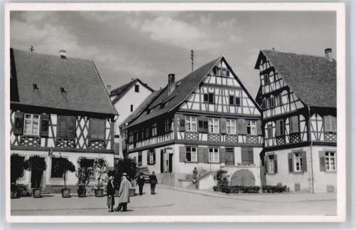 Gengenbach Gasthaus zum Wölfle, Fachwerkhaus