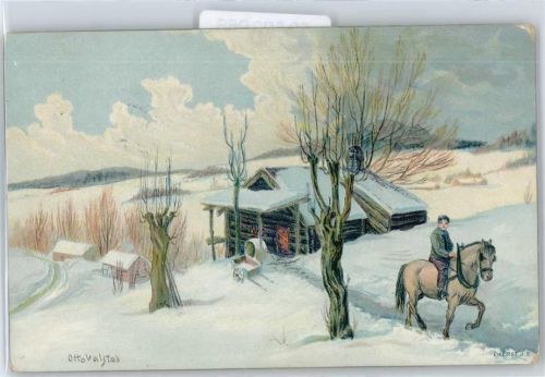 Otto Vaktod , Winterlandschaft AKU2