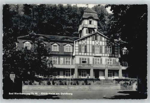 Bad Blankenburg FDGB-Heim am Goldberg