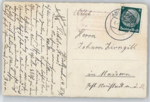 Abendberg Landpoststempel