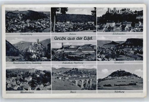 Gerolstein Mehrfachansicht Orte in der Eifel