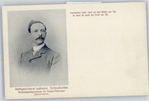 Schmalkalden Amtsgerichtsrat Lattmann