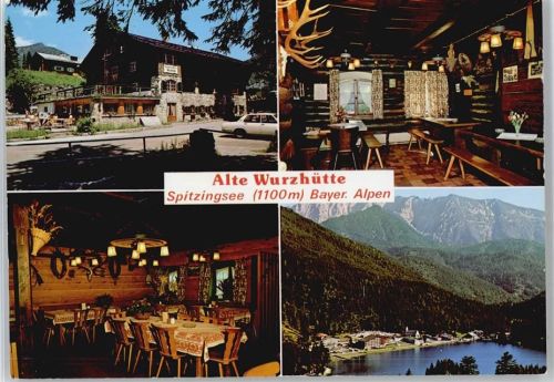 Spitzingsee Gasthof Alte Wurzhütte