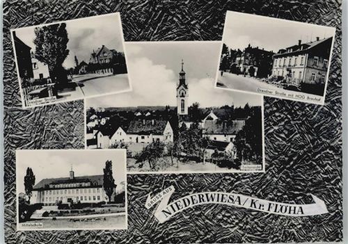 Niederwiesa Dresdner Straße, Mittelschule, Teilansicht, HOG Brauhof