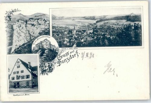 Donzdorf Ruine Scharpfenschloß, Gasthaus zum Stern
