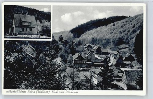 Steina Pension Barbara, Blick vom Steinbruch