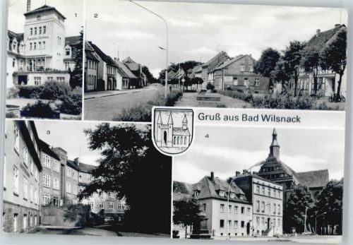 Bad Wilsnack Puschkin-Kurhaus, Ernst-Thälmann-Straße, Goethehaus, Rathaus