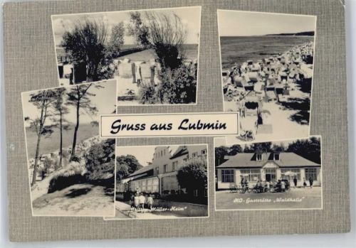 Lubmin Strand, HO-Gaststätte Waldhalle