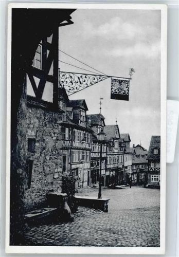 Braunfels gel. 25.7.55, Fachwerk, Marktplatz