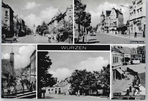 Wurzen Torgauer Straße, Wenceslaigasse, Bahnhof, Dresdner Straße