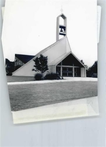 Heide Foto mit Negativ, Kirche