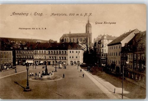 Annaberg-Buchholz Marktplatz, Große Kirchgasse