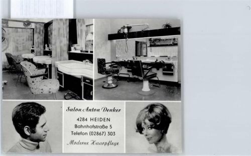 Heiden Kalender 1970, Frisör Salon Anton Denker