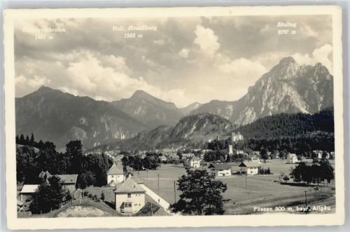Füssen Gesamtansicht