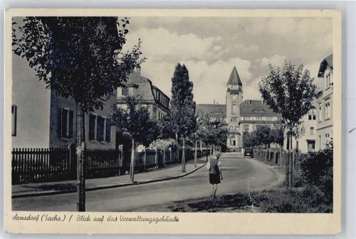 Arnsdorf Verwaltungsgebäude, Ortspartie