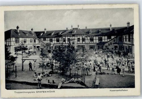 Grafenwöhr Truppenübungsplatz, Kaserne