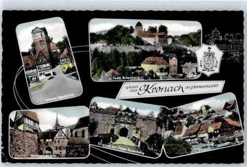 Kronach Oberer Stadtplatz, Feste Rosenberg, Bamberger Tor