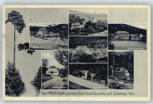 Bad Klosterlausnitz Mühltal, Pfarrmühle, Amtsschreibersmühle