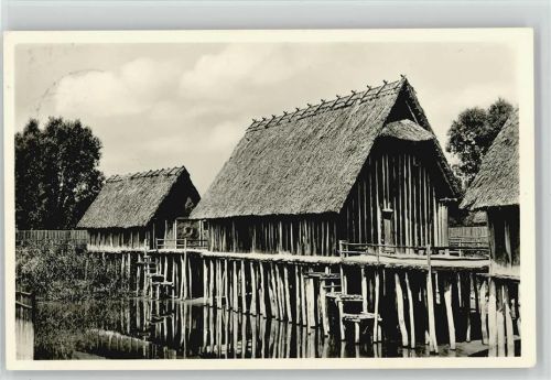 Unteruhldingen Freilichtmuseum, Bodensee, Pfahldorf, Steinzeit