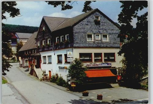 Bad Berleburg 1970 Hotel Lindenhof
