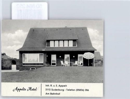 Suderburg Kalender 1972, Appelts Hotel