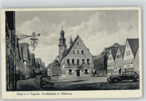 Lauf Marktplatz Rathaus
