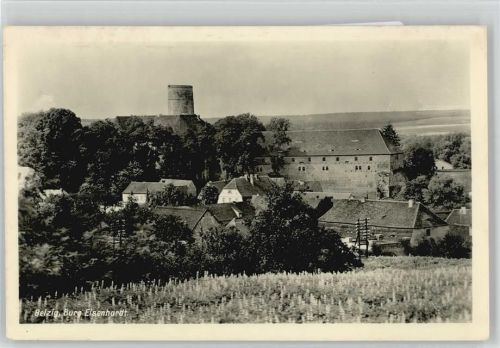 Belzig 1930 Burg Eisenhardt Foto AK