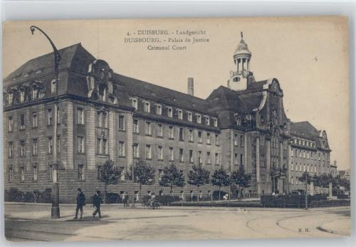 Duisburg Landgericht Palais de Justice Criminal Court