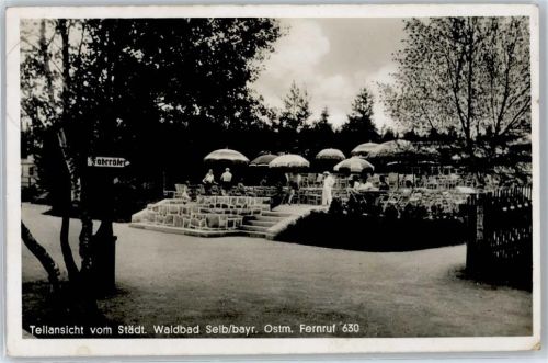 Selb Gaststätte im Städtischen Waldbad