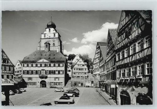 Herrenberg Kirche Apotheke zum Markt