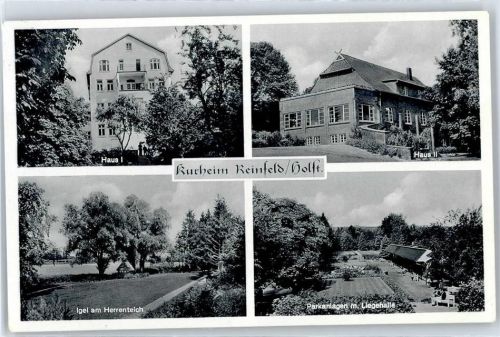Reinfeld Kurheim, Parkanalagen, Herrenteich