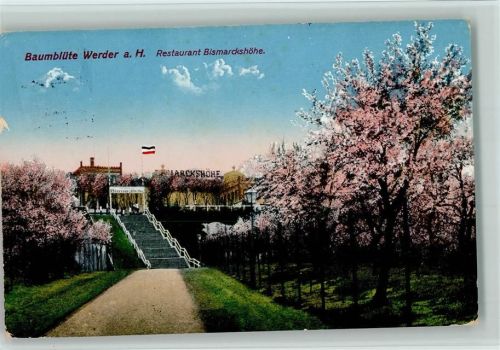 Werder Restaurant Bismarckshöhe Baumblüte