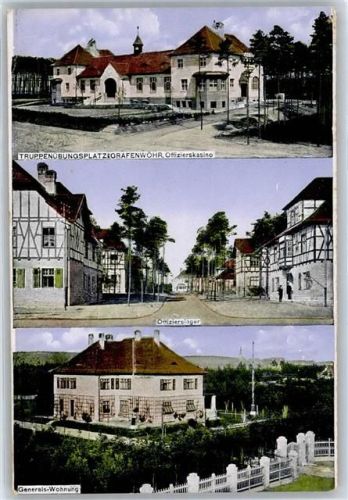 Grafenwöhr Truppenübungsplatz, Offizierskasino, Generals-Wohnung