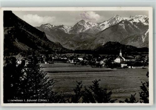 83246 W8218 Unterwössen - Ortsansicht