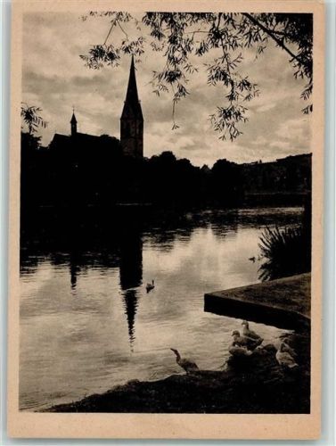 Rottenburg Abendstimmung am Neckar
