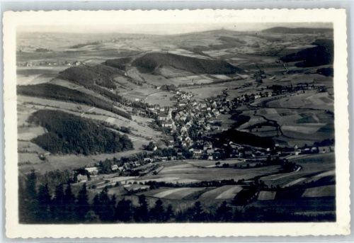 Geising Blick vom Geisingberg, Blick zu Mückentürmchen, Zinnwald