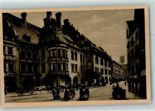 München Hofbräuhaus Pferdekutschen
