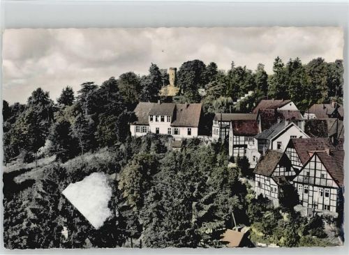 Tecklenburg 1960 Blick zum Wierturm
