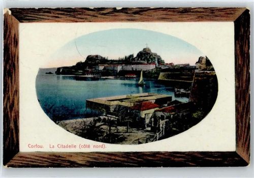 Corfu Citadelle , Marke entfernt